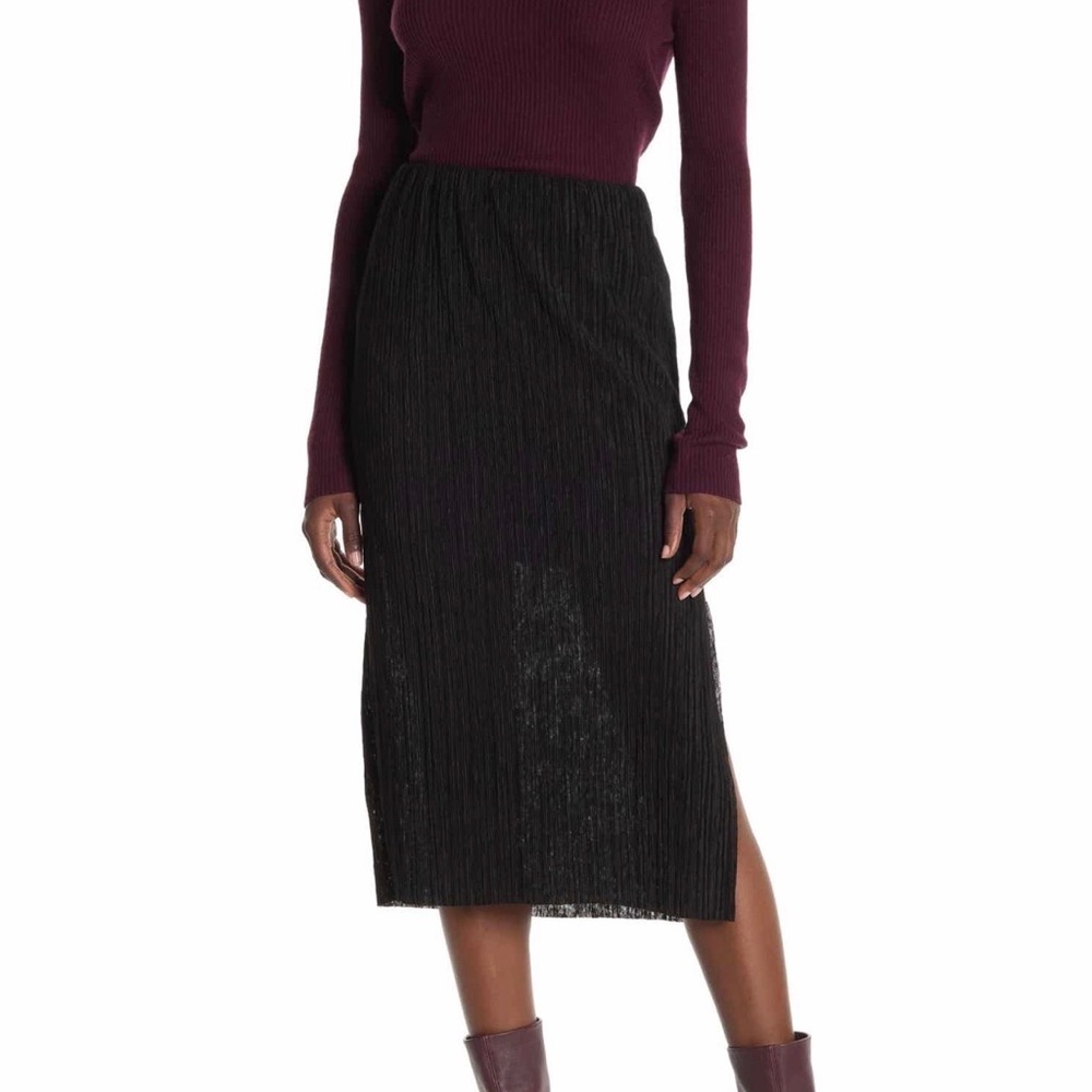 Black Midi Skirt NWT